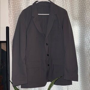 Stylish Dark Gray Blazer